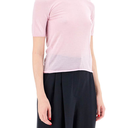 MRZ short-sleeved knit top for