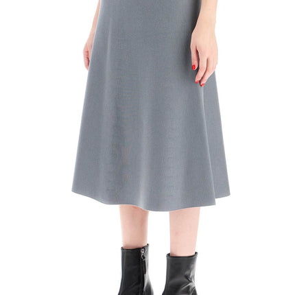 MRZ flared knit skirt