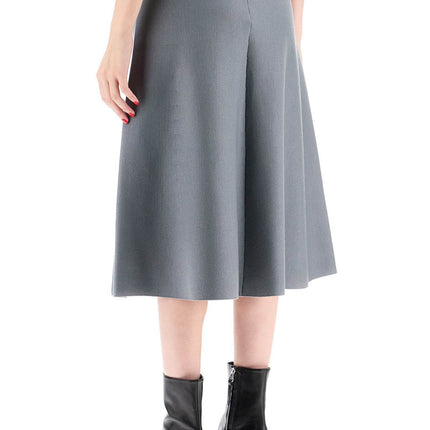 MRZ flared knit skirt