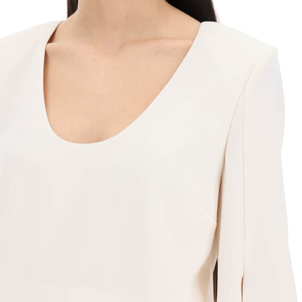 Roland Mouret "cady top with flared sleeve"