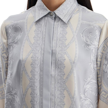 Versace silk shirt the cut of the gods