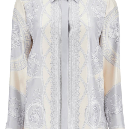 Versace silk shirt the cut of the gods