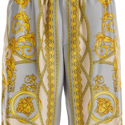 Versace silk bermuda shorts 'cup of