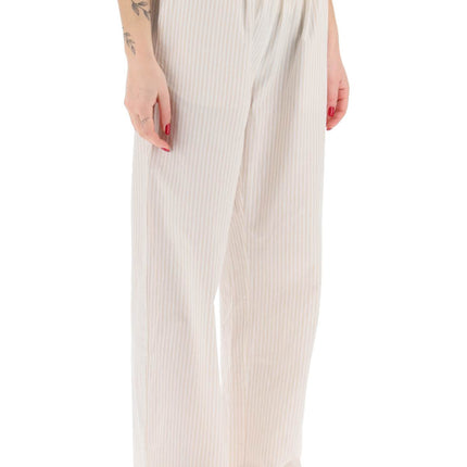 Skall Studio "organic cotton striped claudia pants"