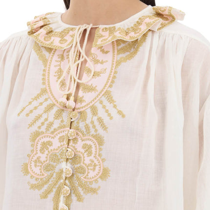 Zimmermann "ramie blouse made