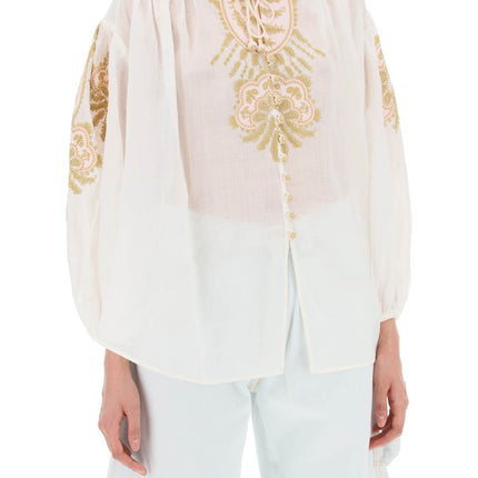 Zimmermann "ramie blouse made