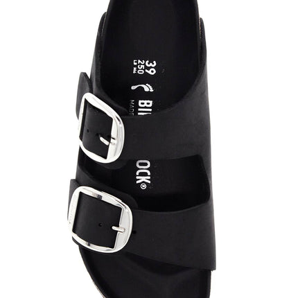 Birkenstock big buckle arizona slides