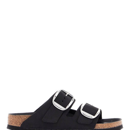 Birkenstock big buckle arizona slides