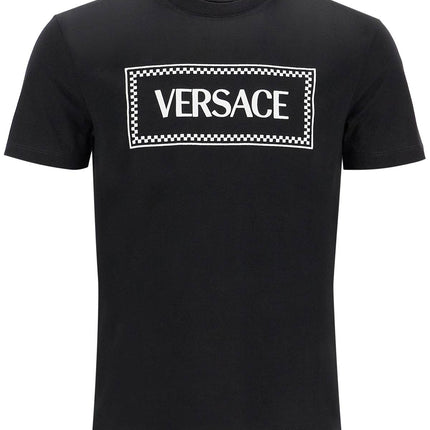 Versace embroidered logo t-shirt