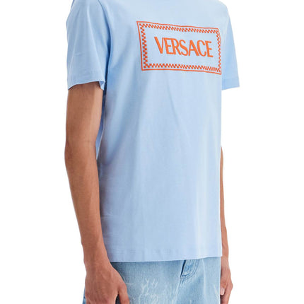 Versace embroidered logo t-shirt