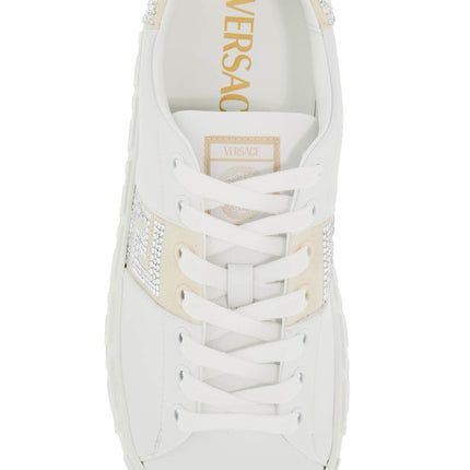 Versace "greca crystal sneakers