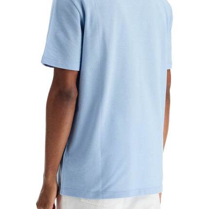 Versace short-sleeved polo shirt with logo