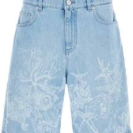 Versace "baroque sea denim lasered