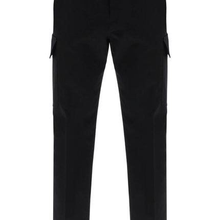 Versace cotton gabardine cargo pants in