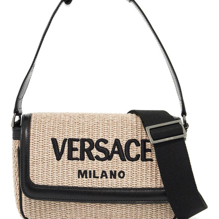 versace milano raffia bag