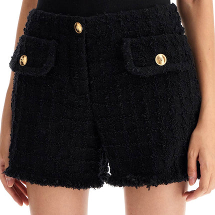 Versace "heritage tweed mini shorts