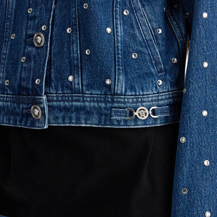 Versace "starry sky denim jacket