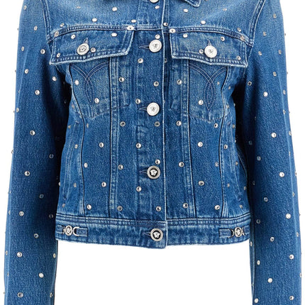 Versace "starry sky denim jacket