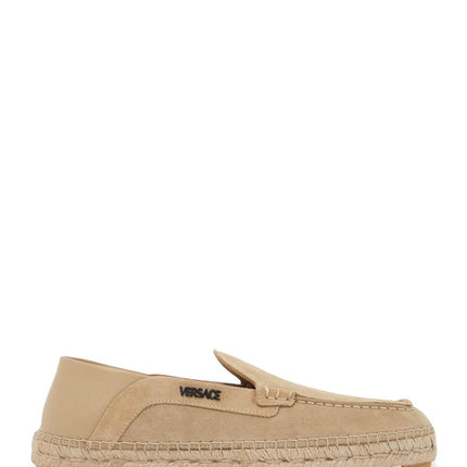 Versace suede moccasin-style es