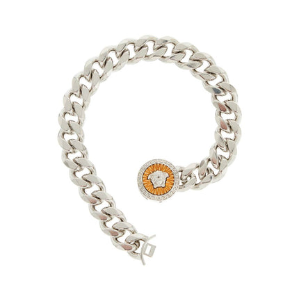 Versace "chain bracelet with medusa charm