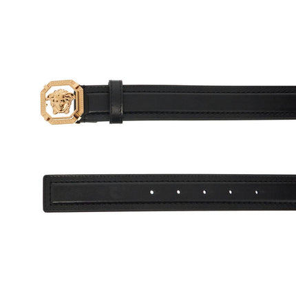 Versace "leather medusa belt with