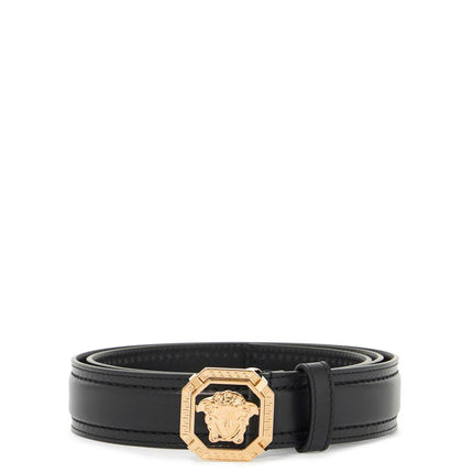 Versace "leather medusa belt with