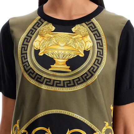 Versace knitted t-shirt 'the cup of the