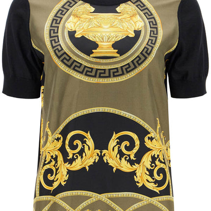 Versace knitted t-shirt 'the cup of the