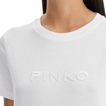 Pinko short-sleeved t-shirt with logo