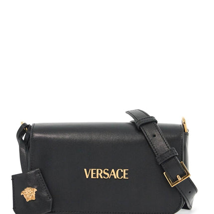 mini versace nappa leather tag hand