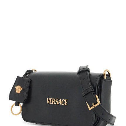 mini versace nappa leather tag hand