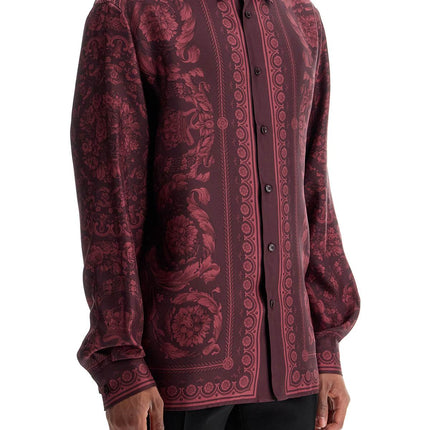 Versace baroque silk shirt