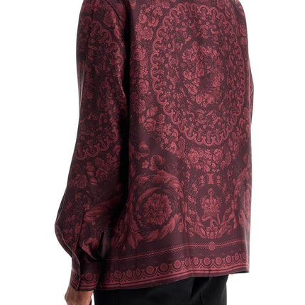 Versace baroque silk shirt