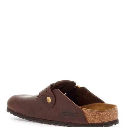 Birkenstock boston bold leather clog with sab