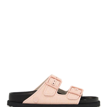 Birkenstock 1774 arizona raffia slide