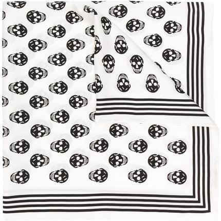 Alexander McQueen Scarfs White