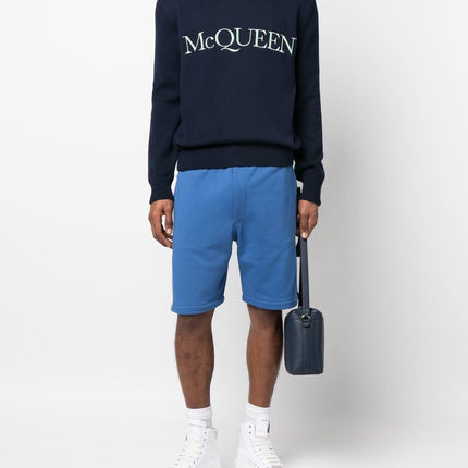 Alexander McQueen Sweaters Blue