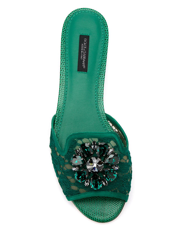 Dolce & Gabbana Sandals Green