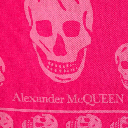 Alexander McQueen Scarfs Fuchsia