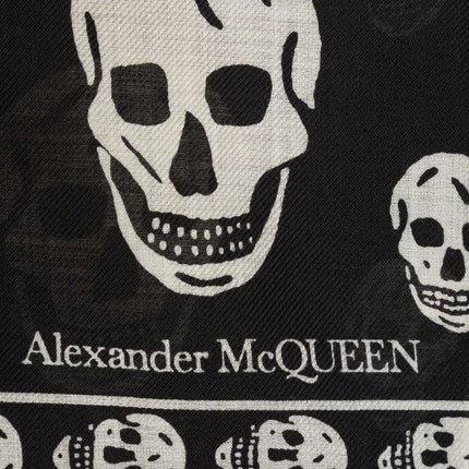 Alexander McQueen Scarfs Black