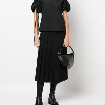 Erika Cavallini Semi-Couture Top Black