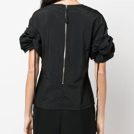 Erika Cavallini Semi-Couture Top Black