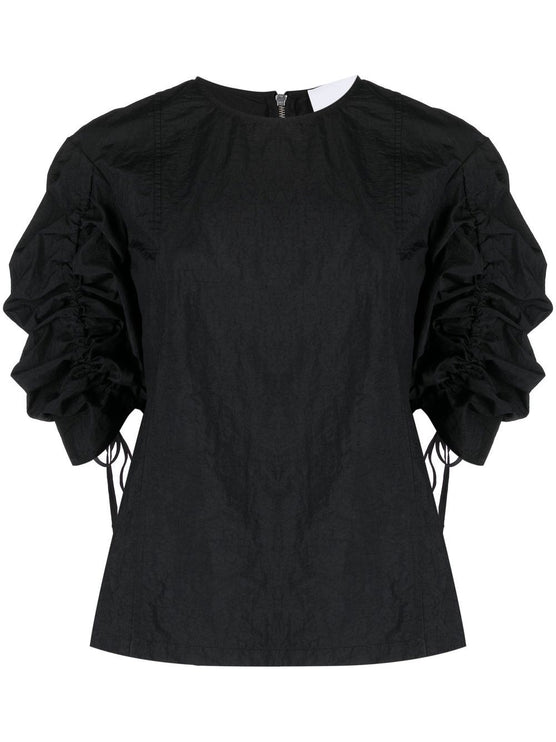 Erika Cavallini Semi-Couture Top Black