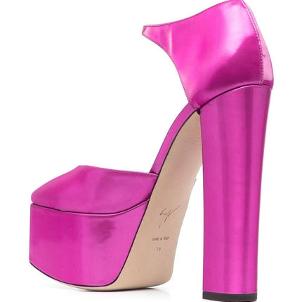 Giuseppe Zanotti With Heel Fuchsia