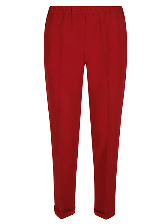 Alberto Biani Trousers Red