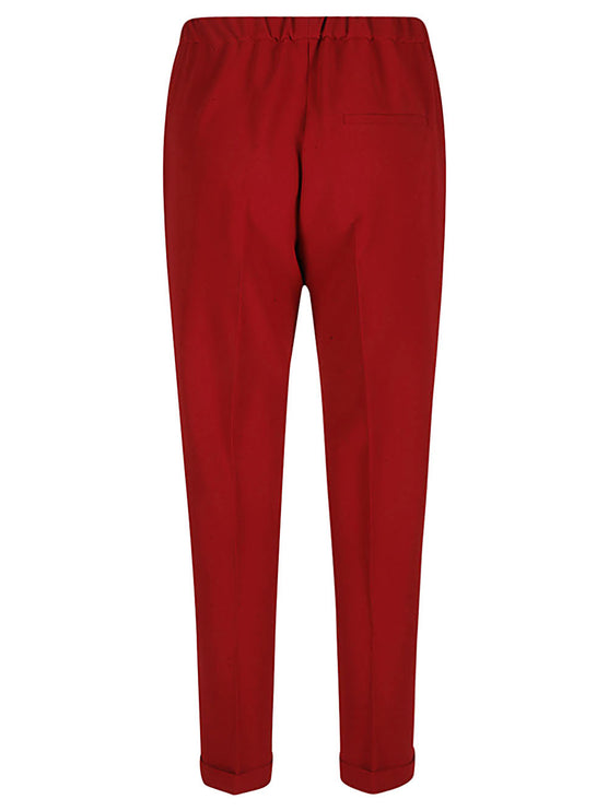 Alberto Biani Trousers Red