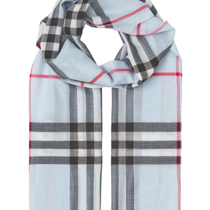 Burberry Scarfs Clear Blue