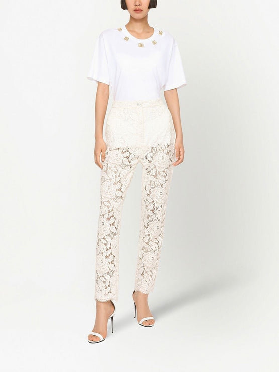 Dolce & Gabbana Trousers White