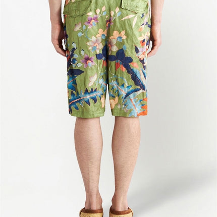 Etro Shorts Green