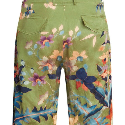 Etro Shorts Green